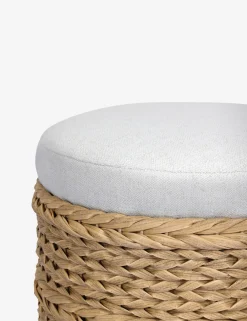 Rowan Indoor / Outdoor Round Ottoman by Amber Lewis x Four Hands