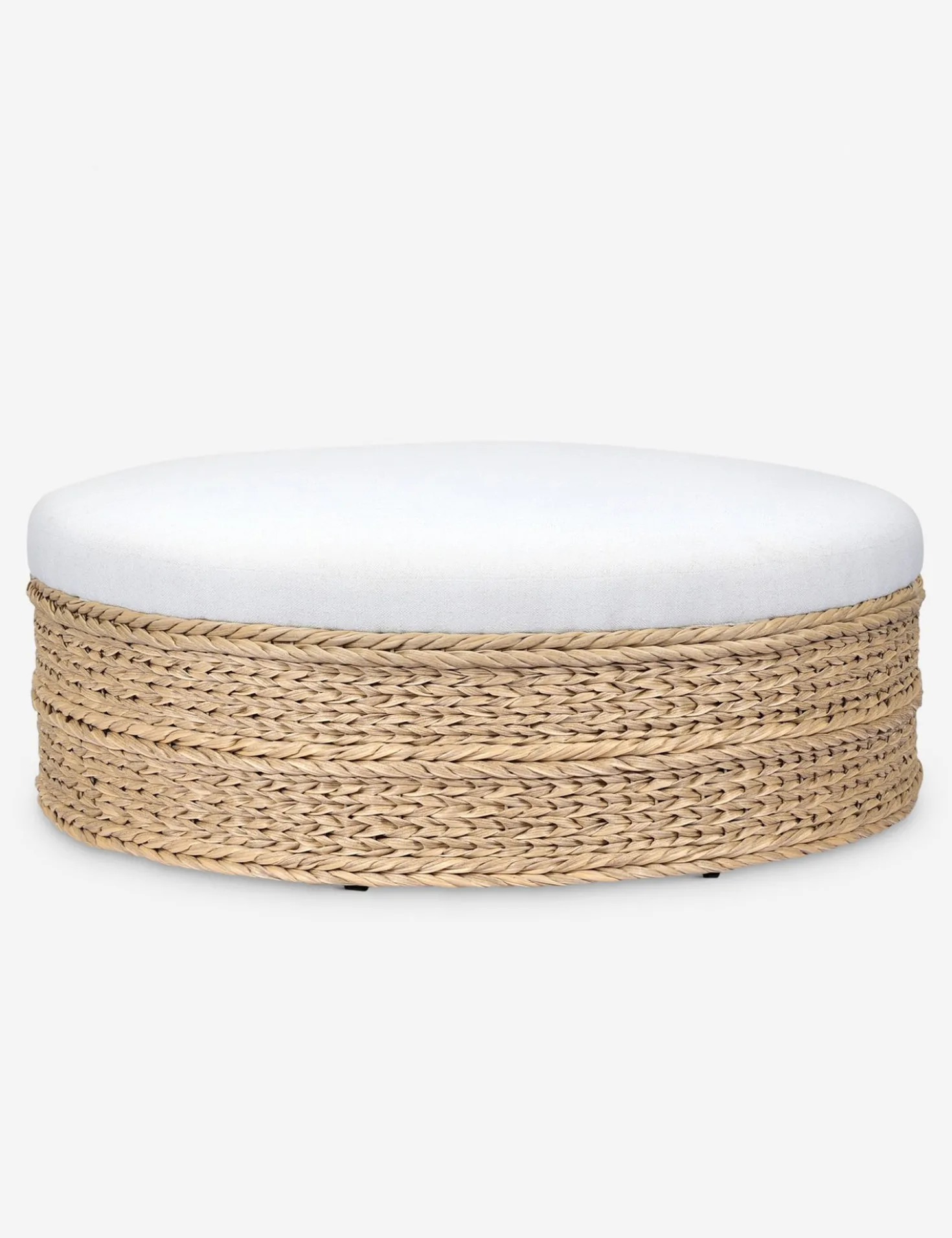 Rowan Indoor / Outdoor Round Ottoman by Amber Lewis x Four Hands