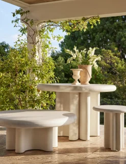 Ruiz Indoor / Outdoor Round Coffee Table