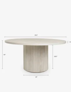 Rutherford Round Dining Table