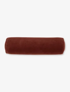 Sabine Velvet Bolster Pillow