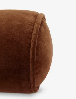 Sabine Velvet Bolster Pillow