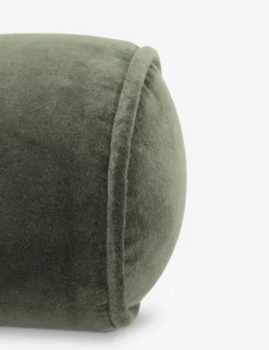 Sabine Velvet Bolster Pillow