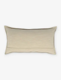 Sabrea Leather Lumbar Pillow