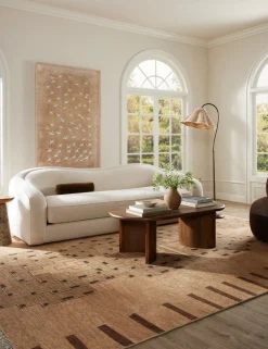 Saffron Hand-Knotted Wool Rug