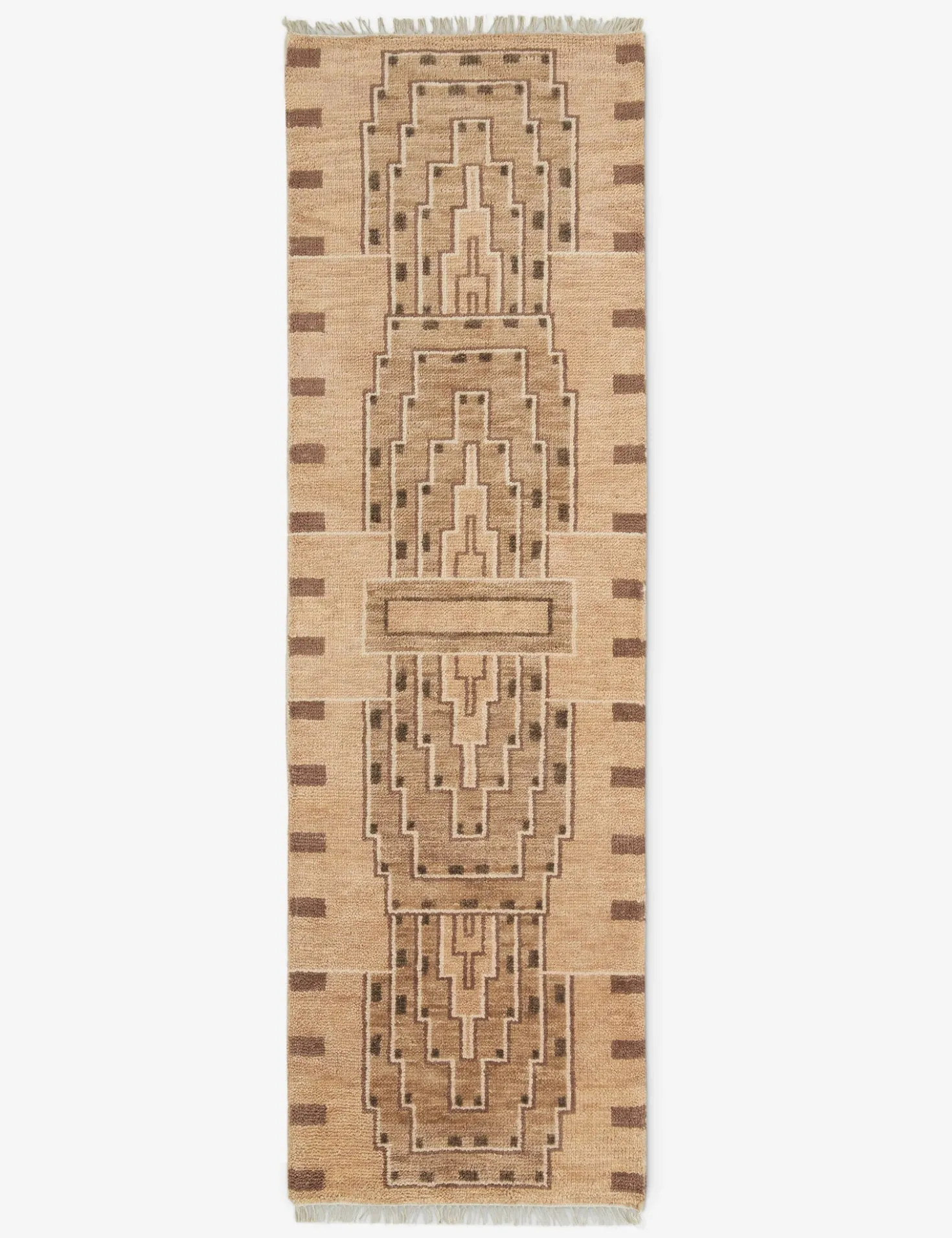 Saffron Hand-Knotted Wool Rug