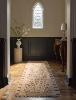 Saffron Hand-Knotted Wool Rug
