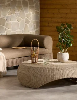Salgado Outdoor Round Coffee Table