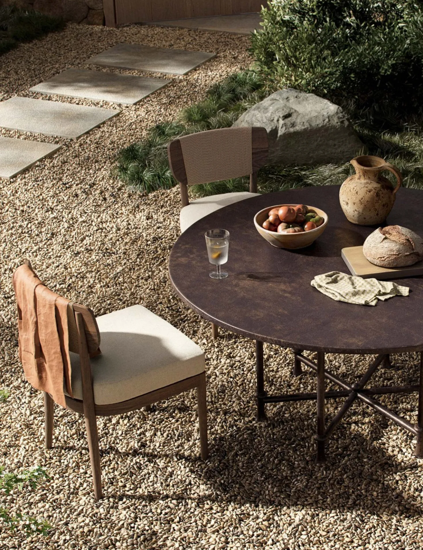 Sarma Indoor / Outdoor Dining Chair by Amber Lewis x Four Hands