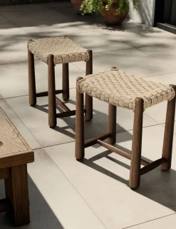 Savio Indoor / Outdoor Stool by Amber Lewis x Four Hands