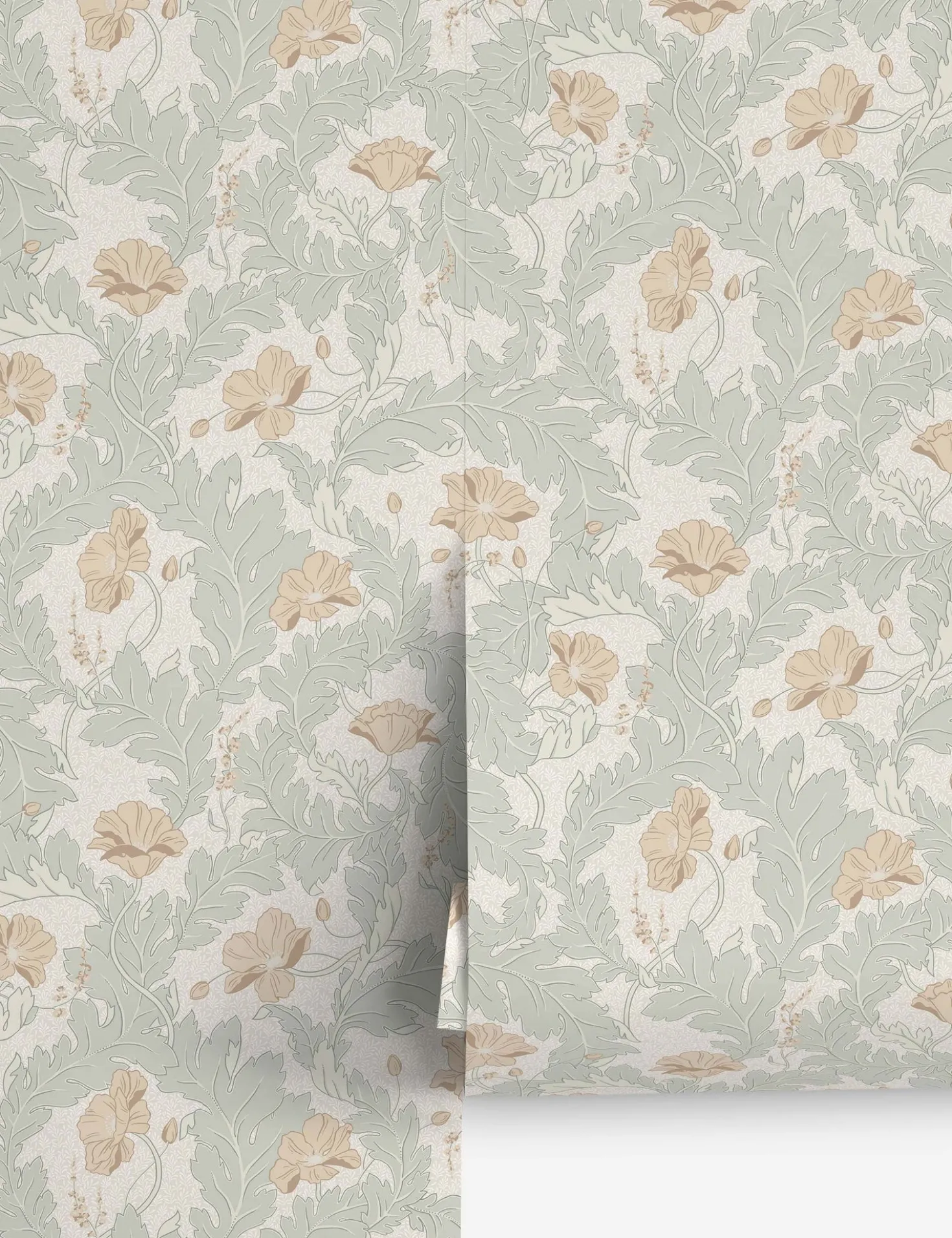 Scalamandre Charlotta Wallpaper by Sandberg