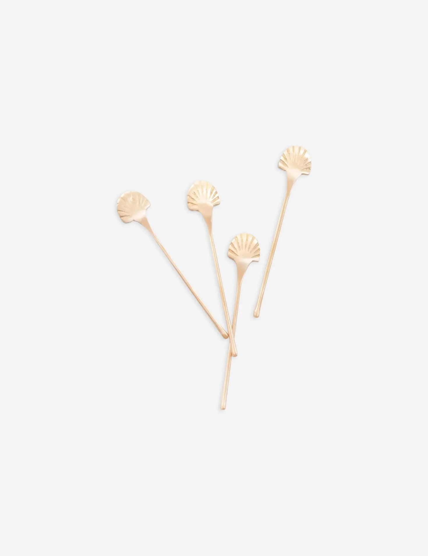 Seashell Stirrer (Set of 4) by Fleck