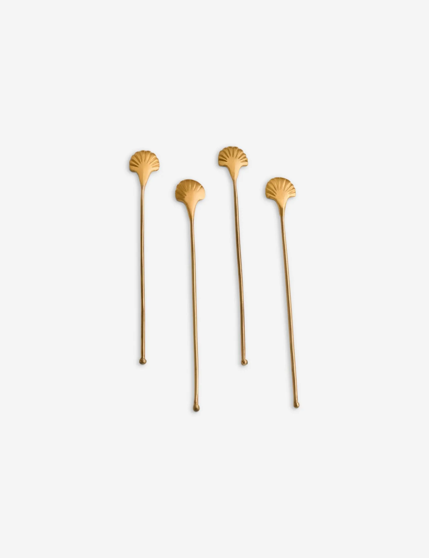 Seashell Stirrer (Set of 4) by Fleck