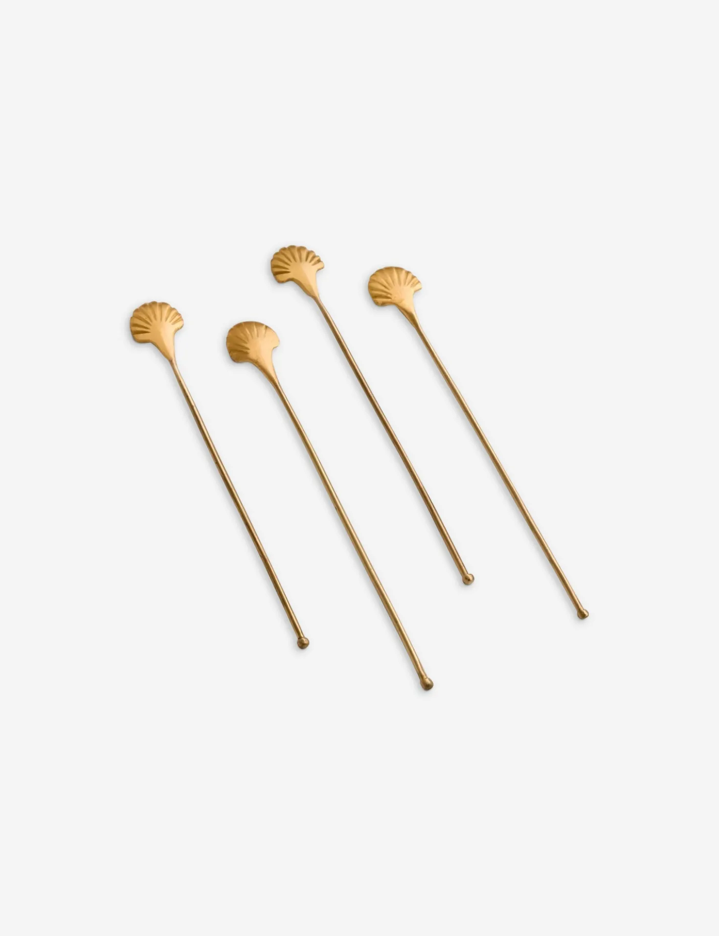 Seashell Stirrer (Set of 4) by Fleck