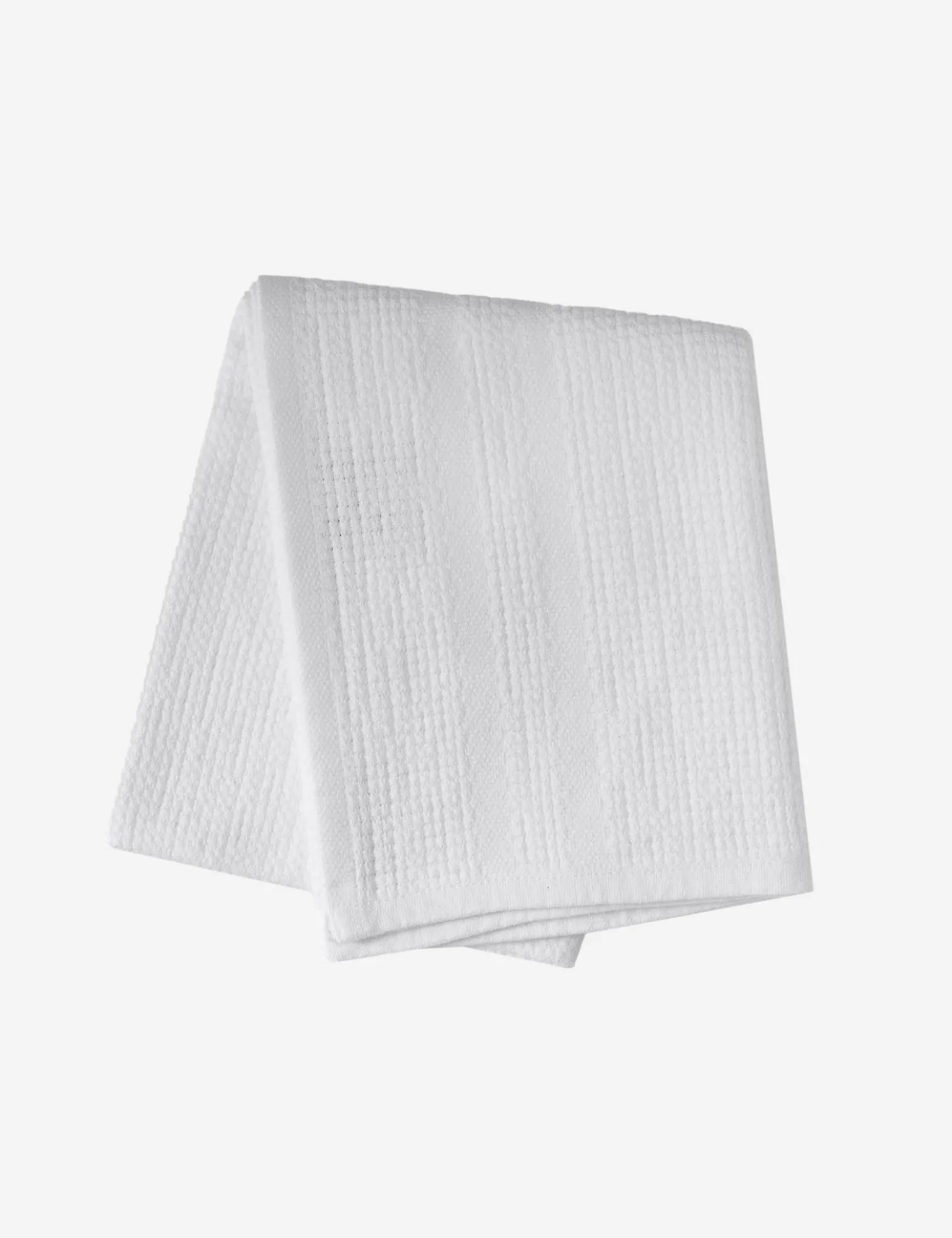 (Set of 2) Organic Block Rib Hand Towels by Mungo