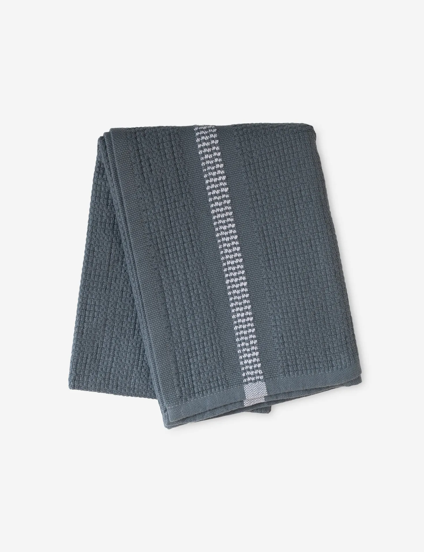 (Set of 2) Organic Block Rib Hand Towels by Mungo
