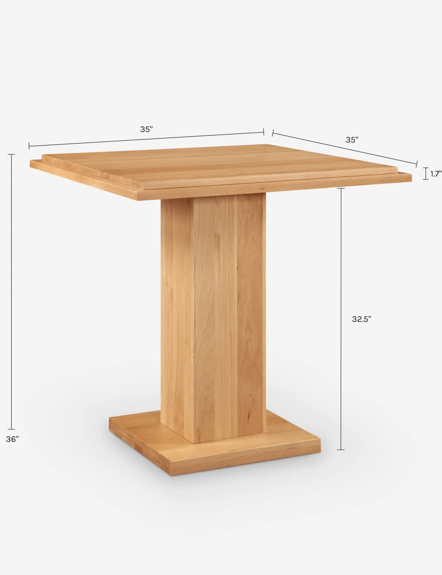 Severo Square Counter Table