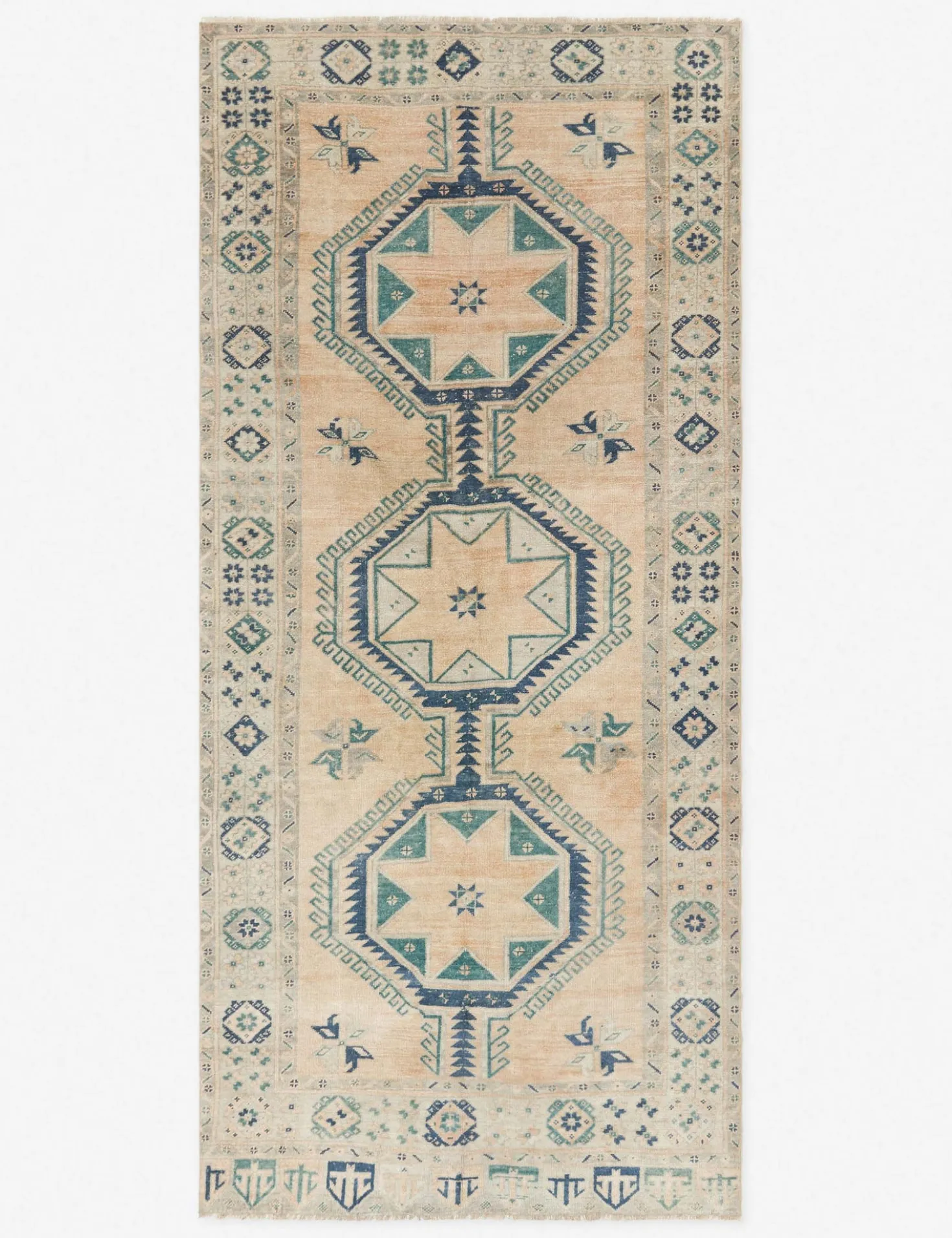 Shai Vintage Runner Rug, 4'6" x 10'3"