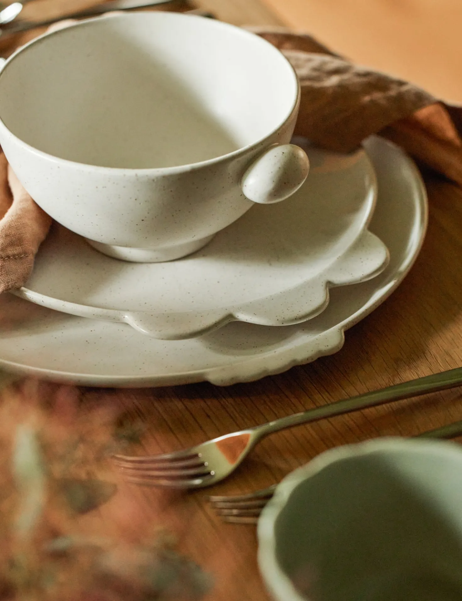 Shapeshifter Stoneware Dinnerware by Sarah Sherman Samuel