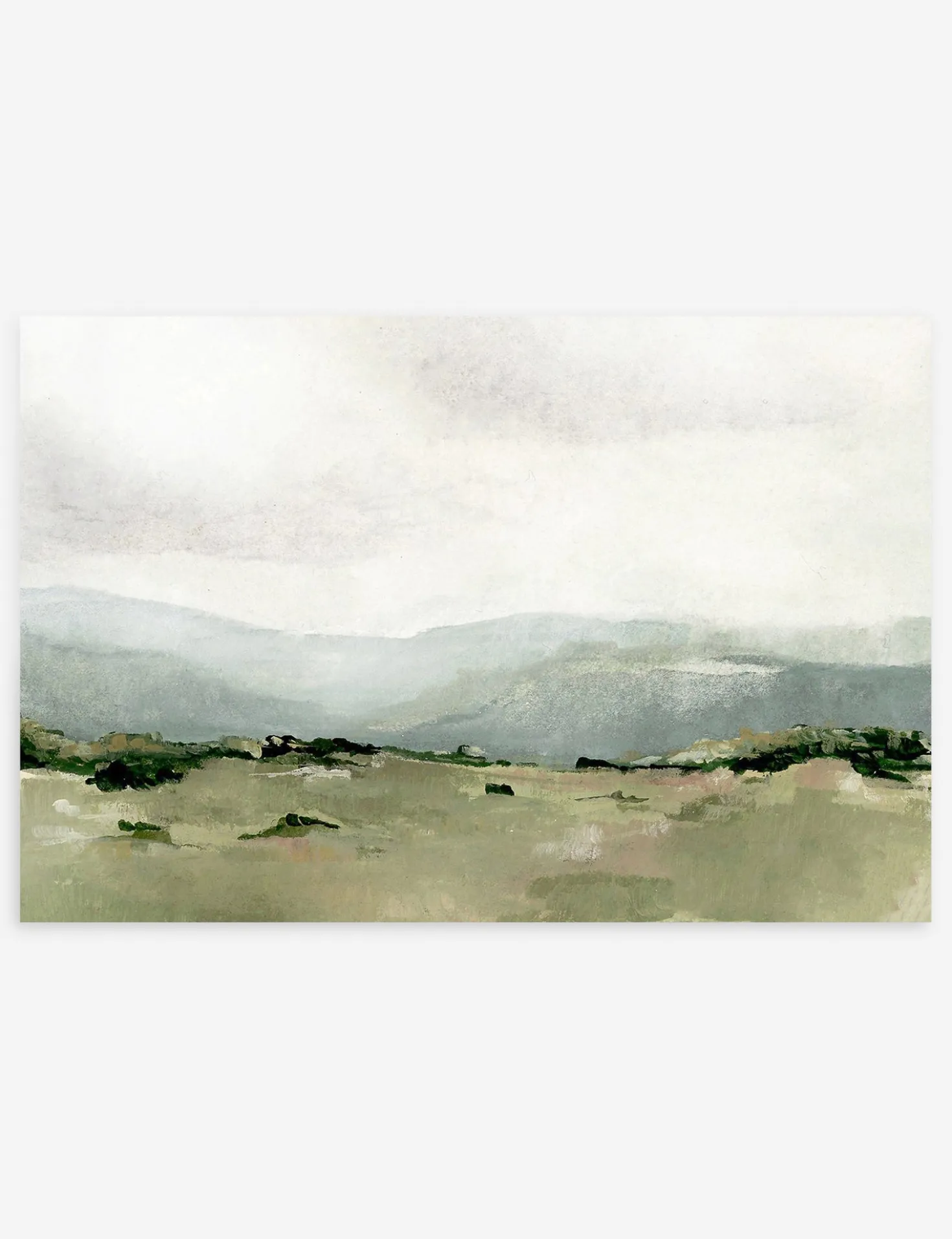 Shepherd's Meadow Print by Hannah Winters