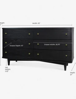 Shiloh 6-Drawer Dresser