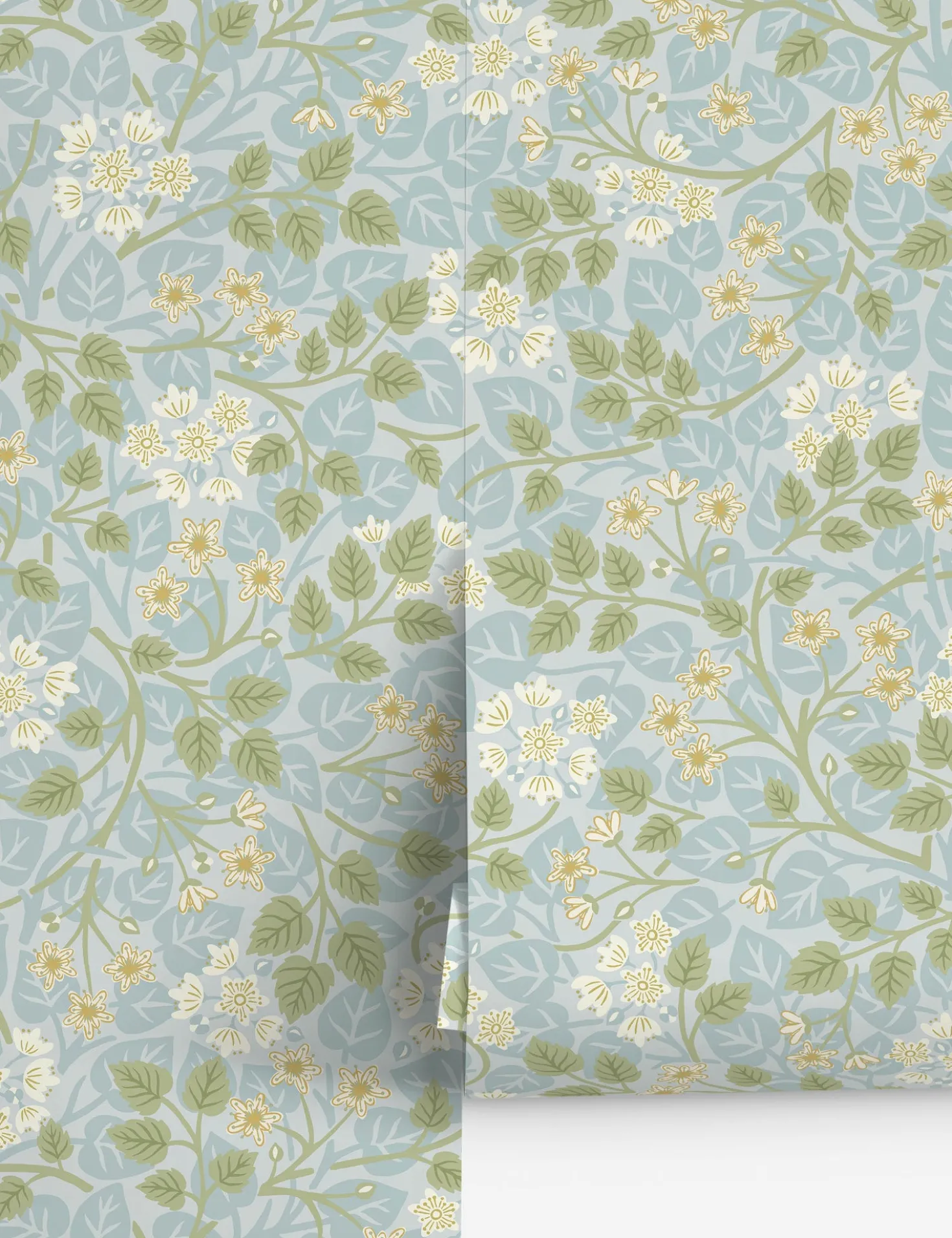 Silver Lime Wallpaper by Sanderson