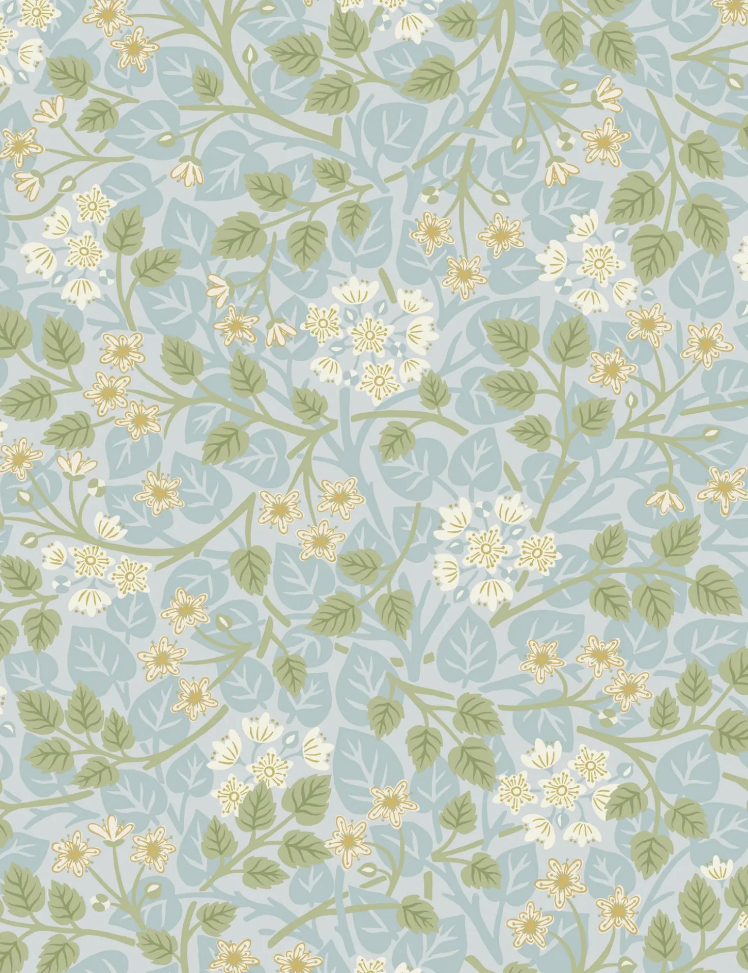 Silver Lime Wallpaper by Sanderson