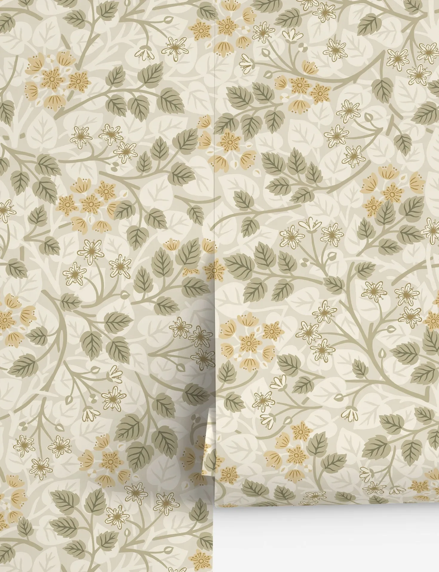 Silver Lime Wallpaper by Sanderson