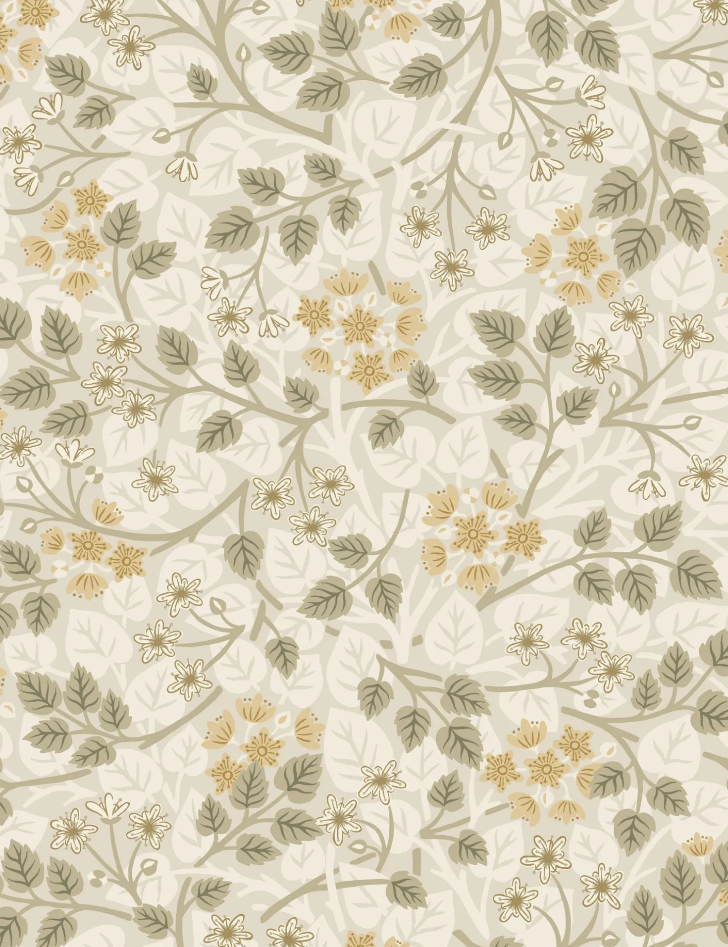 Silver Lime Wallpaper by Sanderson