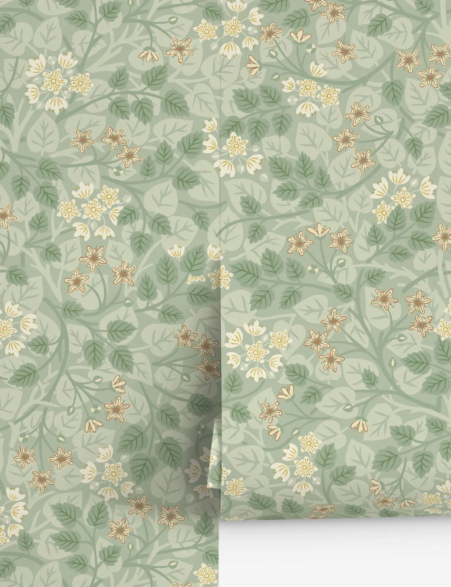 Silver Lime Wallpaper by Sanderson