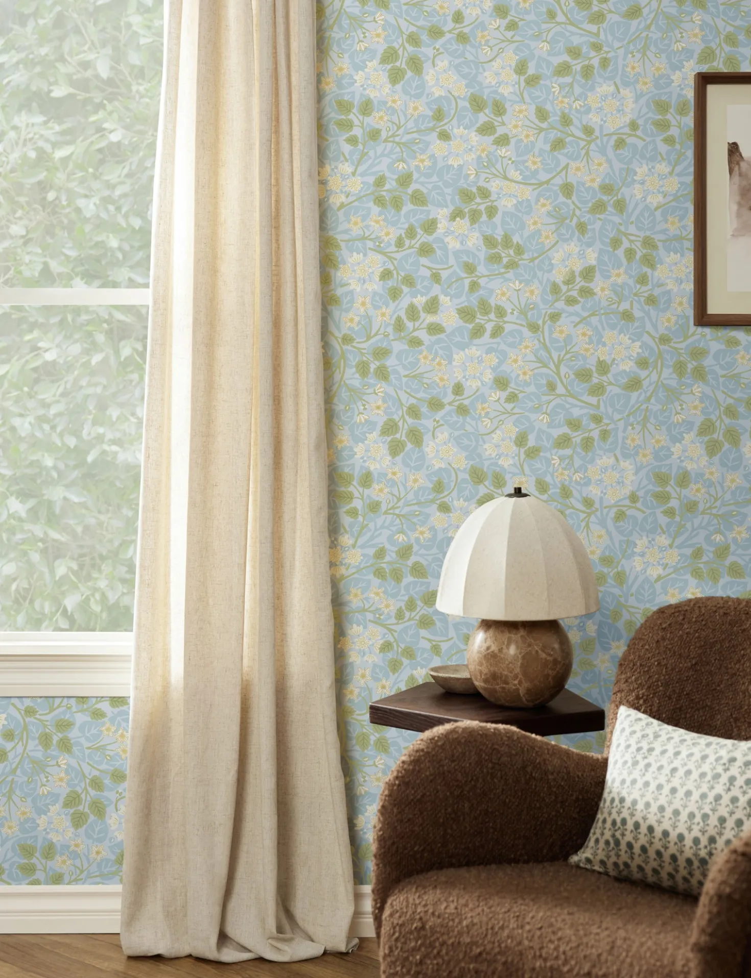 Silver Lime Wallpaper by Sanderson