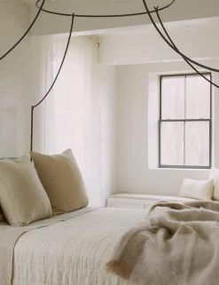 Simple Linen Quilt by Hawkins New York
