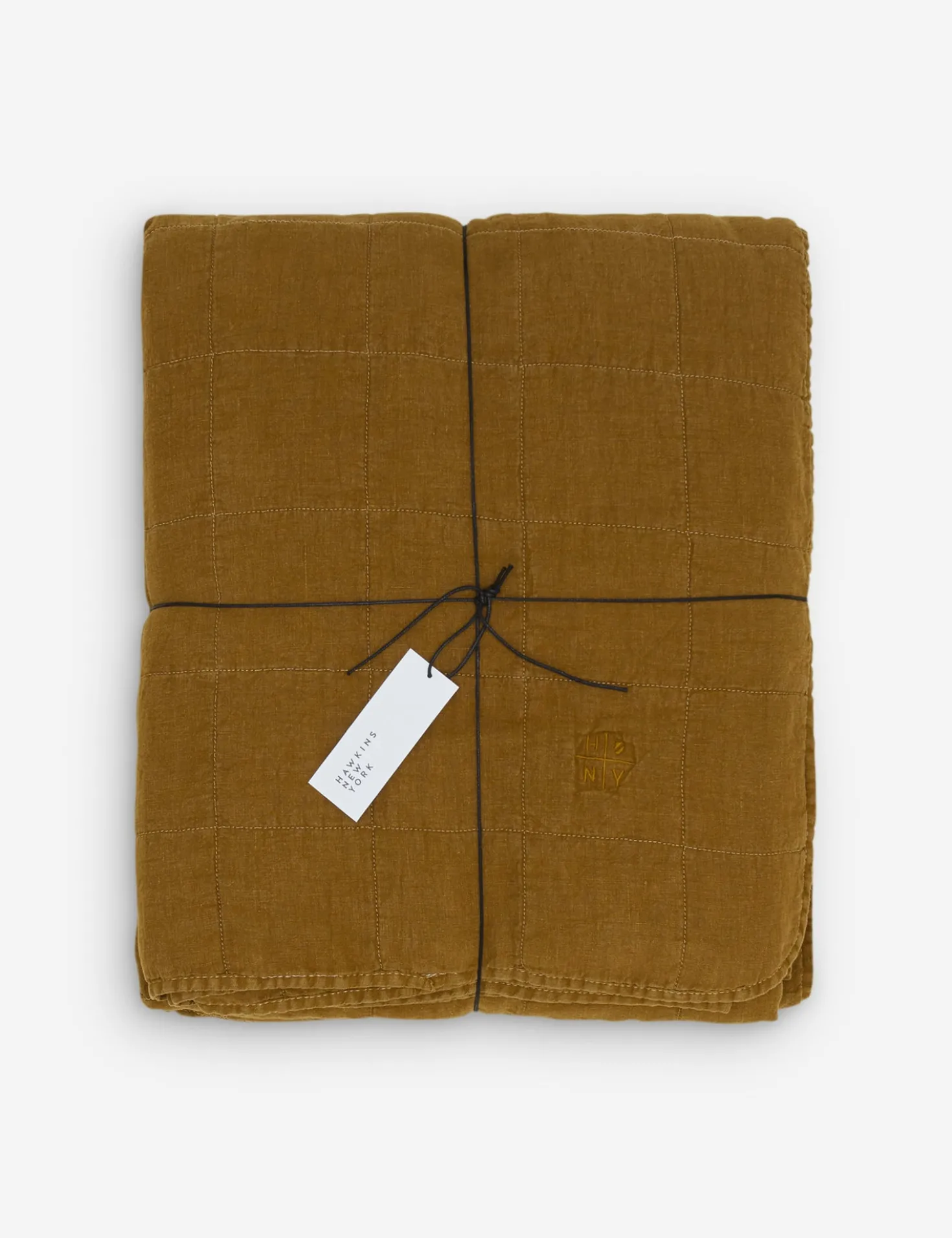 Simple Linen Quilt by Hawkins New York