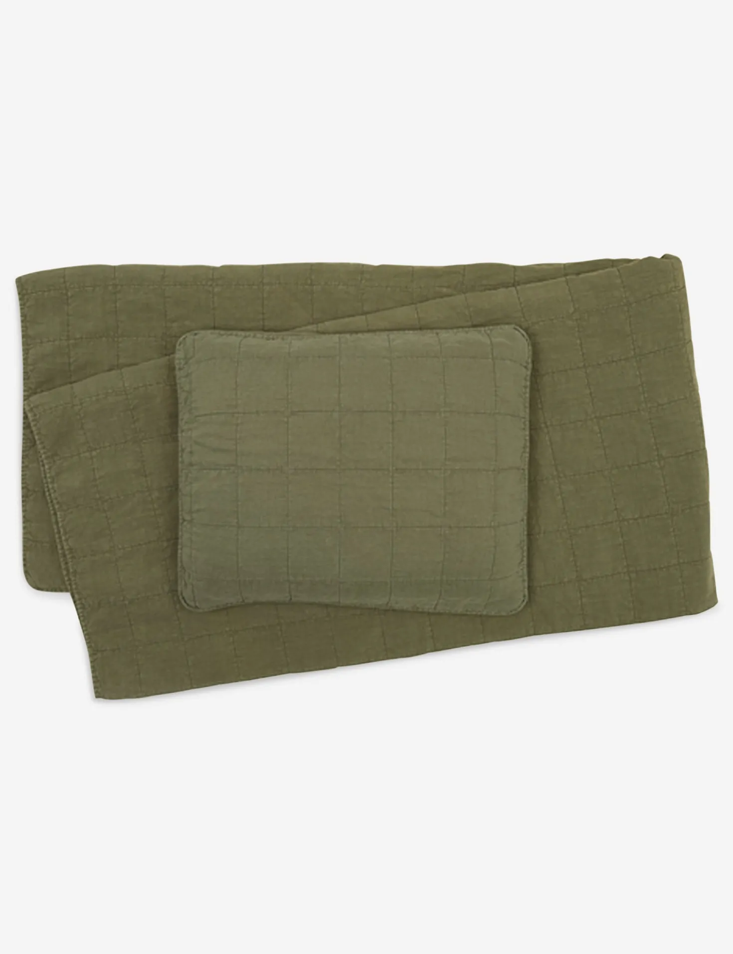 Simple Linen Quilt by Hawkins New York