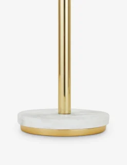 Simple Marble Paper Towel Holder by Hawkins New York