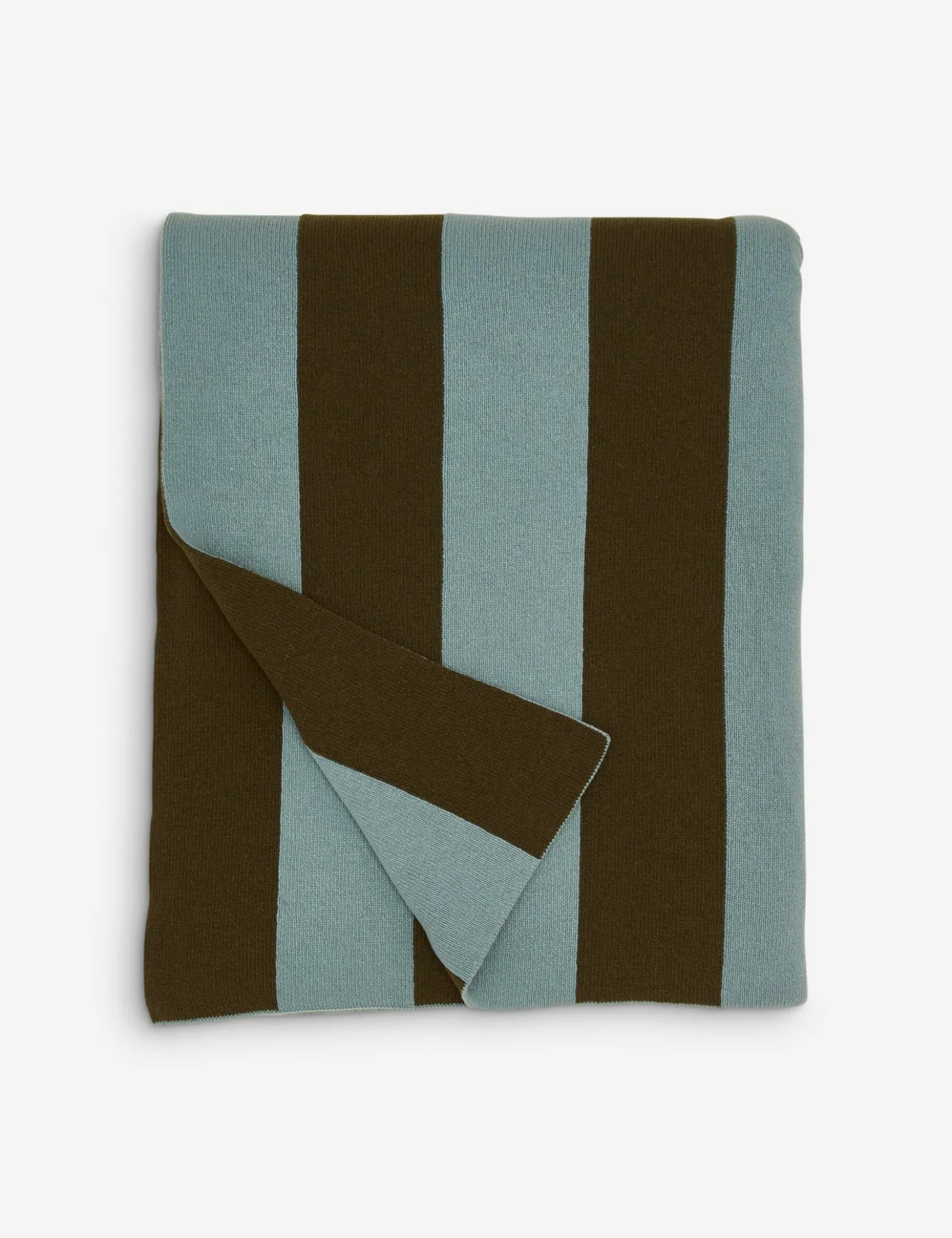 Simple Striped Wool Throw by Hawkins New York