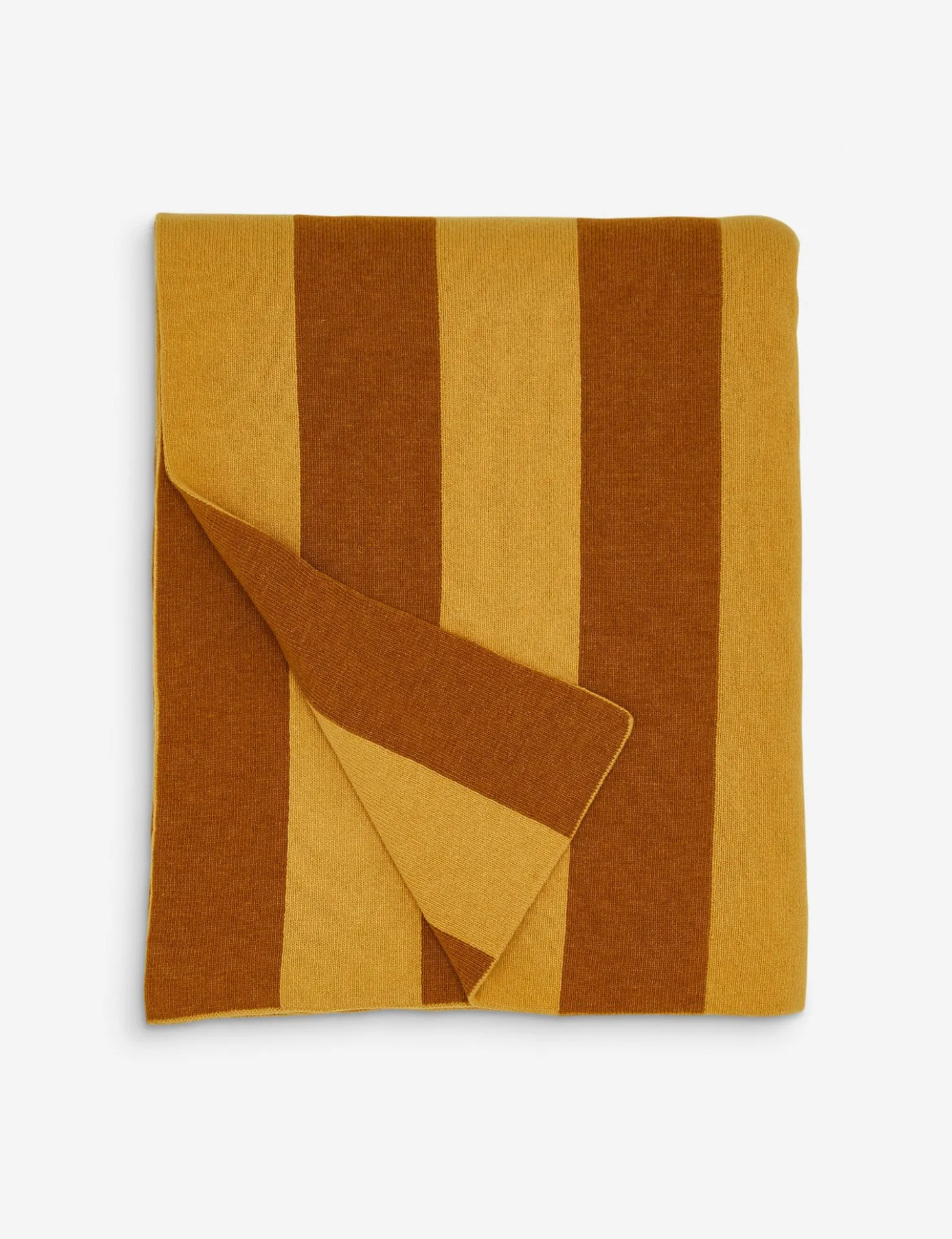 Simple Striped Wool Throw by Hawkins New York