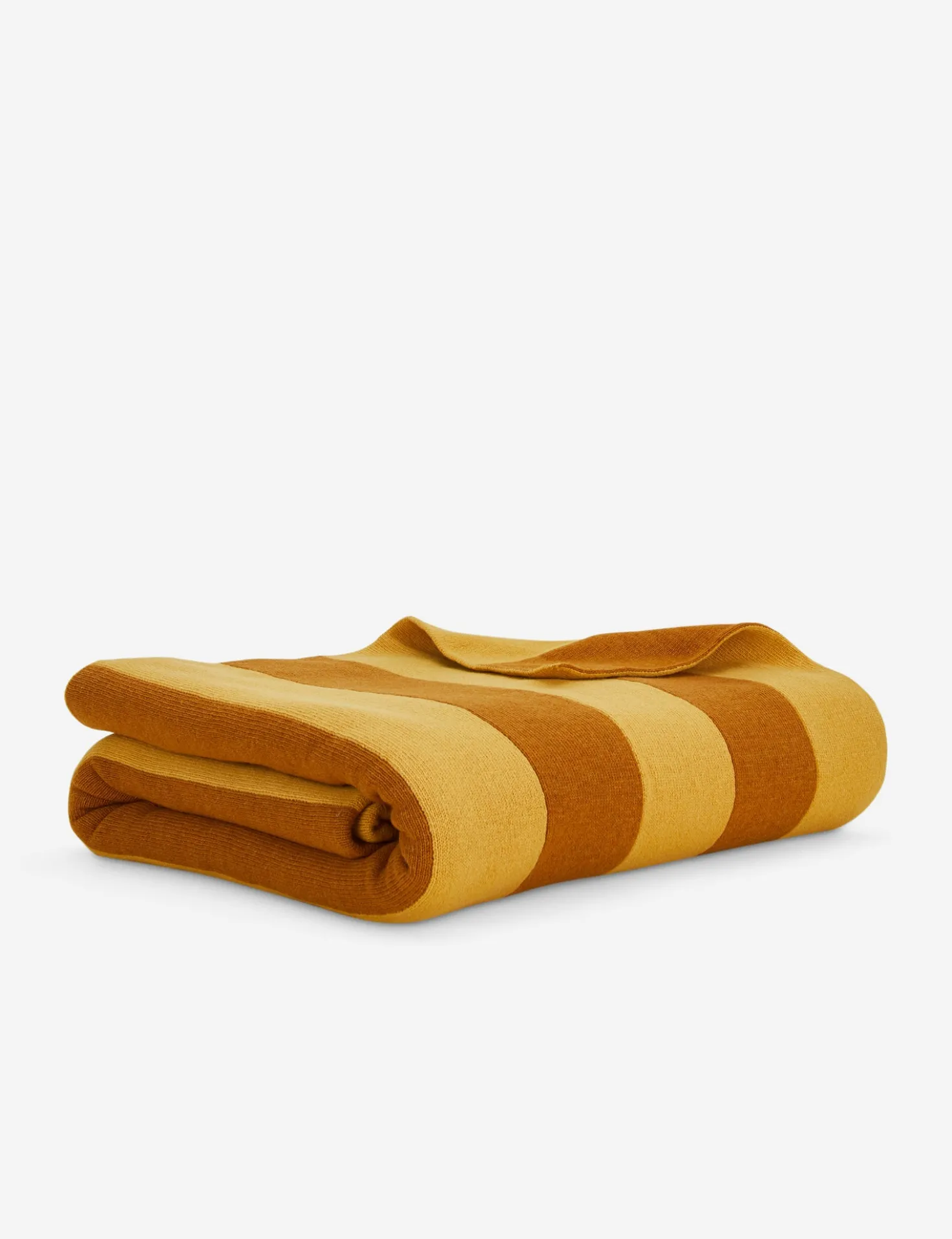 Simple Striped Wool Throw by Hawkins New York