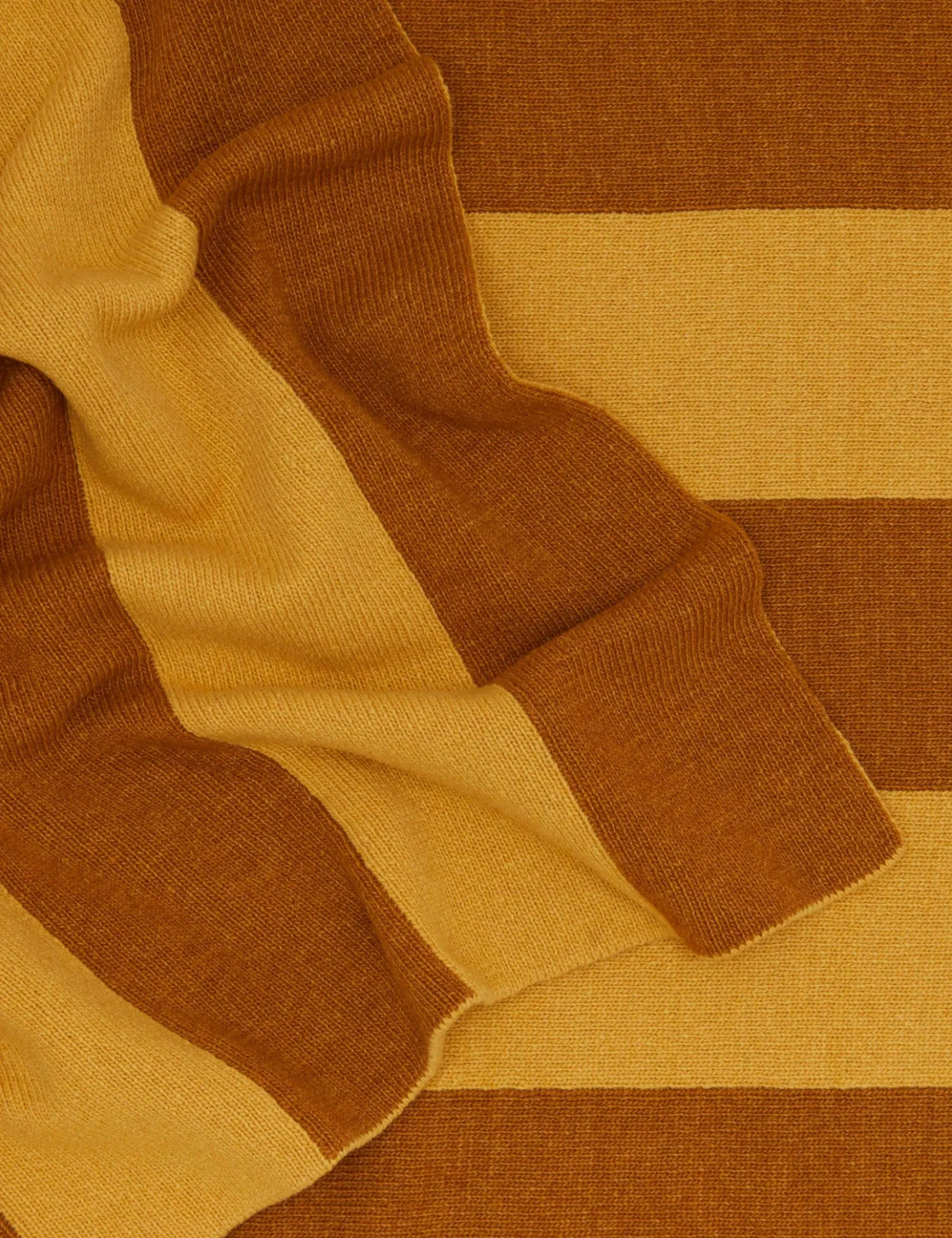 Simple Striped Wool Throw by Hawkins New York