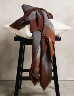 Simply Taupe Wool Throw by Studio Variously