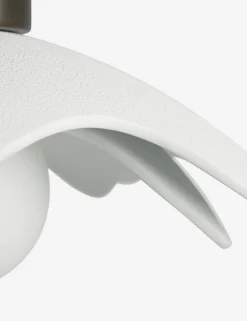 Soft Petal Flush Mount Light by Lolly Lolly Ceramics