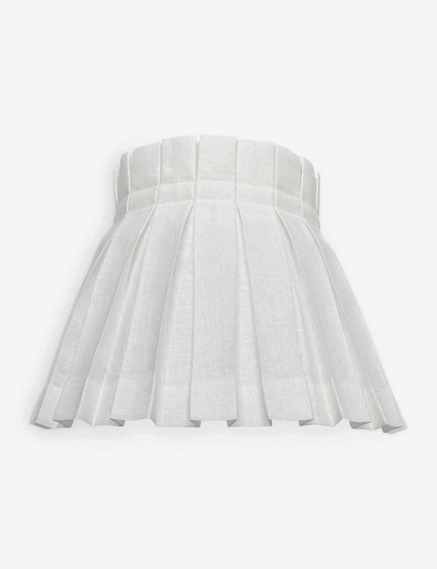 Solid Classic Box Pleat Lampshade by Cielle Home