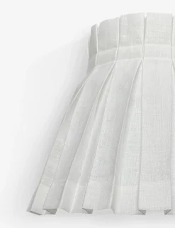 Solid Classic Box Pleat Lampshade by Cielle Home