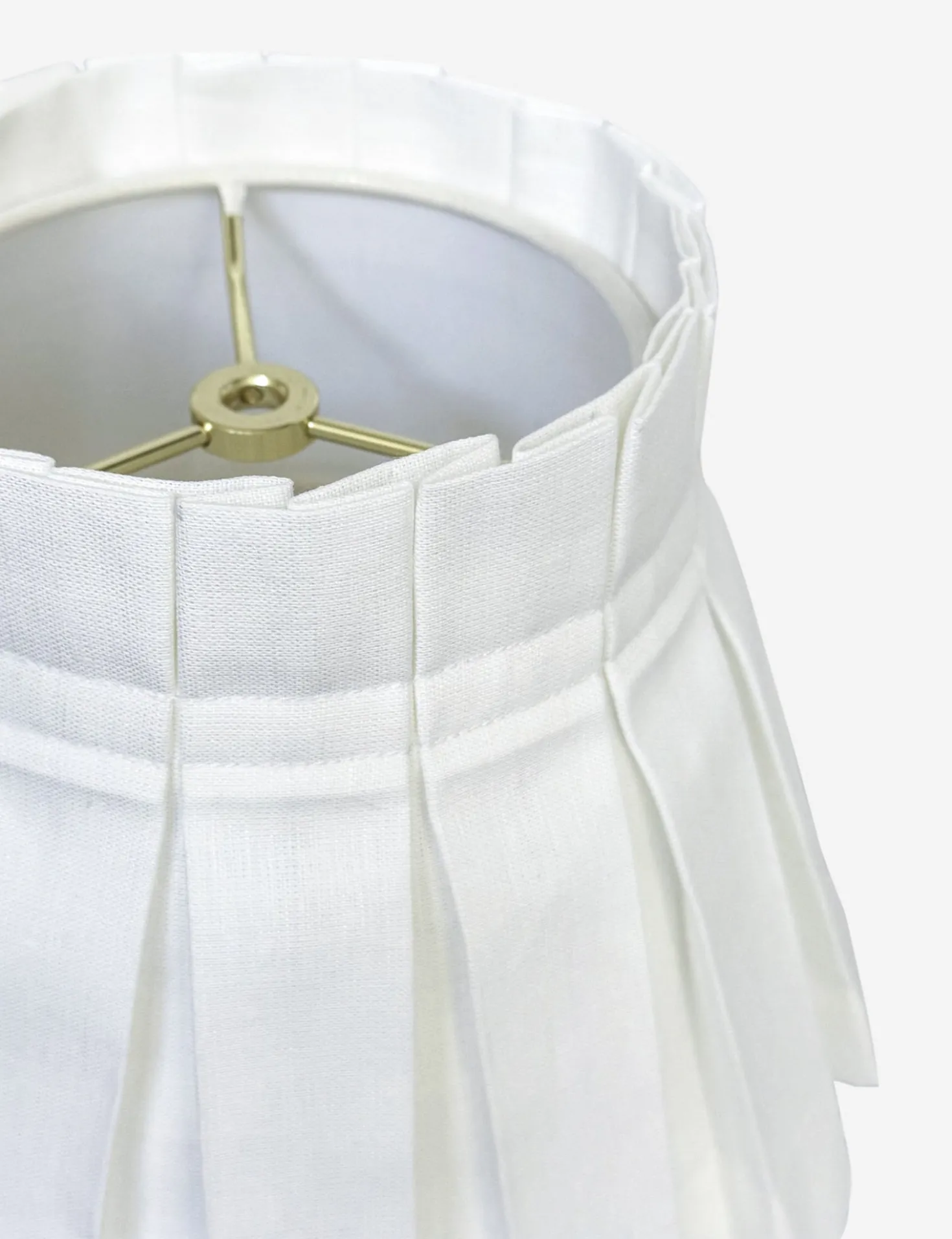 Solid Classic Box Pleat Lampshade by Cielle Home
