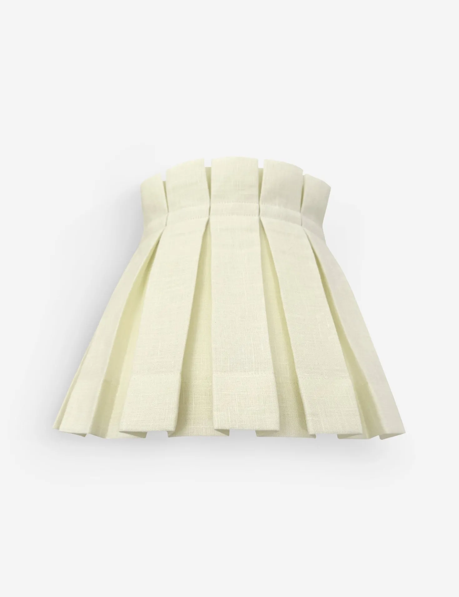 Solid Classic Box Pleat Lampshade by Cielle Home
