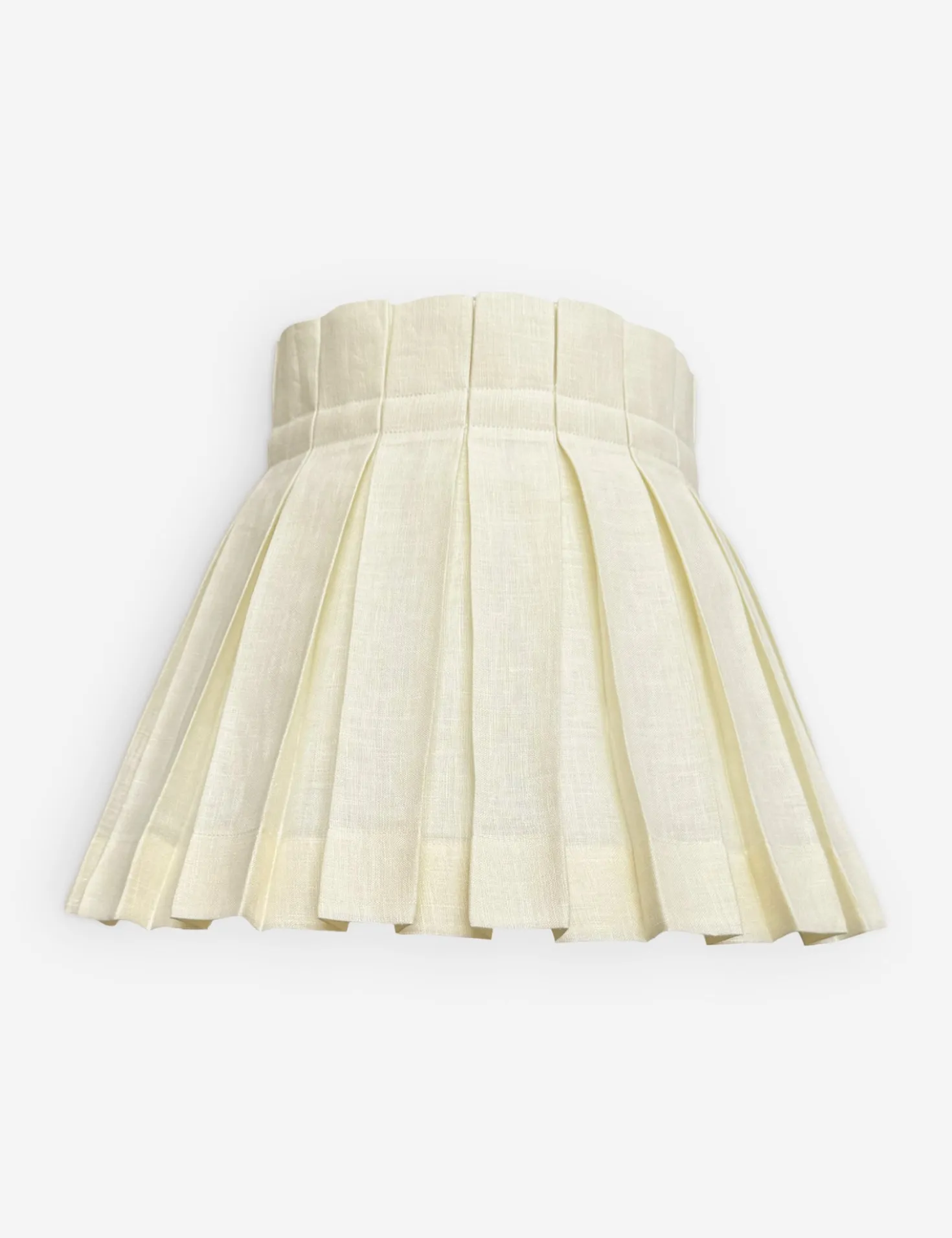 Solid Classic Box Pleat Lampshade by Cielle Home