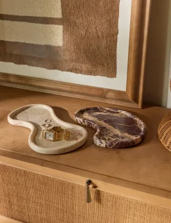 Sorley Marble Trays (Set of 2)