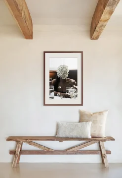 Southern Woman in White Dogwoods Photography Print by Ashley Johnson