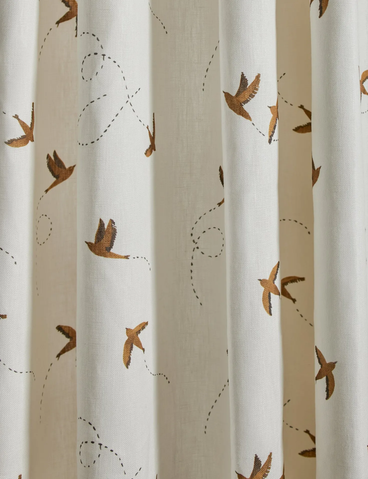 Sparrow Linen Curtain Panel by Rylee + Cru