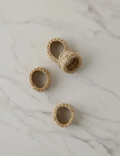 Spiral Napkin Rings (Set of 4) by Tallo de Olivo
